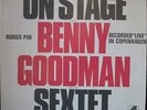 On Stage With Benny Goodman And His Sextet.Goodman, Benny.Vinyl.Very Good
