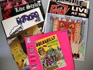 8x Psychobilly LP - Meteors, Krewmen, Frenzy, Batmobile, Demented are go...