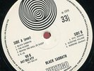Black Sabbath LP Same 1st lp UK Vertigo swirl 1st press Philips credit 7 pics