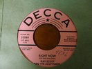 Ray Scott Right now/Feeling no pain Decca 32068 pink dj northern soul 45