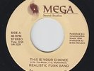 Modern Soul Funk 45 - Realistic Funk Band - Your Chance - Mega - mp3 - rare