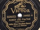 Victor 24482 Mills Blue Rhythm Bd KOKEY JOE/Break It Down E+ 1933 Hot