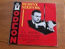 Szeryng Bach violin concertos French Odeon