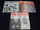 THE BEATLES VJ 581 Brackets, Capitol 5715 & 5112 / 3 Album 45 RPM Lot