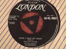 THE FIVE SATINS London Tri HL 8501- Wish I Had My Baby/To The Aisle