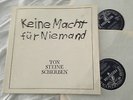 TON STEINE SCHERBEN Keine Macht für Niemand Doppel LP