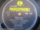 THE BEATLES RUBBER SOUL LP UK MONO LP -4/-4 CONTRACT PRESSING VG+/VG