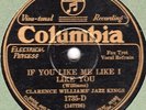 Columbia 1735D Clarence Williams Jazz Band YOU LIKE ME 1929 w James P Johnson E-