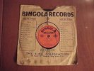 RARE Bingola Record 78RPM O Sole Mio Original Sleeve 518A 518B Vinyl H91