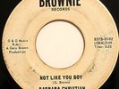 NORTHERN 45-BARBARA CHRISTIAN-HOT LINE YOU BOY on BROWNIE