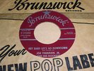 JOE THERRIEN JR. & ROCKETS Hey Babe Lets Go Downtown 45 Rockabilly Listen