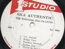 ORIGINAL SKATALITES FROM JAMAICA - SKA AUTHENTIC - ORIGINAL STUDIO 1 LP