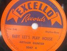 ARTHUR GUNTER 78 on Excello  