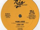 LONNIE LOVE young ladies RARE ORIGINAL BOOGIE RAP 12