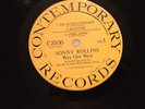 Jazz - Sonny Rollins - Vinyl/Record - 1957 MONO Way Out West - Contermporary