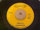 SHANE MARTIN :- I NEED YOU / LYNNE RANDELL :- STRANGER IN MY ARMS