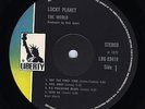 THE WORLD Lucky Planet - RARE ORIG 1G/1G UK 1970 Liberty EX++ LP.