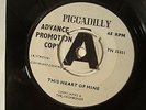 Jimmy James & The Vagabonds 45,,,,this heart of mine/I dont wanna cry))) 7 PROMO