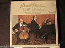 BEETHOVEN CELLO SONATA COMPLETE ROSTROPOVICH / RICHTER 2LP BOX PHILIPS HIFI