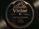 VICTOR 17119-AL JOLSON/BILLY MURRAY-LOVIN' TRAUMEREI /LUCIA SEXTETTE BURLESQUE