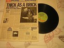 JETHRO TULL THICK AS A BRICK RARE ORIGINAL COVER LP PORKY MATRIX EX COND A-3U