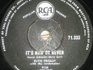 ELVIS PRESLEY , ULTRA  RARE SOUTH AFRICA PRESSING , IT'S NOW OR NEVER , EX COND