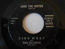 LINK WRAY Jack The Ripper / The Stranger 45 Rumble 1000 VERY HARD TO FIND