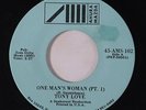 rare New Orleans Soul 45 TONY LOVE one man's woman AHURA MAZDA Hear