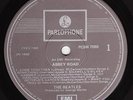 BEATLES NZ LP - Abbey Road, New Zealand 80's Parlophone label with Her Majesty