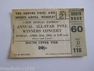 BEATLES NME POLL WINNERS CONCERT TICKET APRIL 21ST 1963