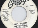 TEMPTATIONS - DONT LOOK BACK - MY BABY