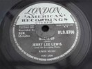 JERRY LEE LEWIS BREAK UP RARE 78 RPM RECORD 1958