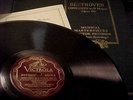 FRITZ KREISLER 1926 BERLIN   BEETHOVEN VIOLIN CONCERTO-+JS BACH Victor SCROLL