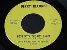 Davis & Jones   Boss with the Hot Sauce / Love Is Real   northern soul R&B 45 M-