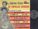 THE ANDREWS SISTERS - BY POPULAR DEMAND - JAZZ VOCAL LP
