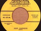 Doo Wop 45 LEE ANDREWS & THE HEARTS Just Suppose / It's Me on Gotham orig. HEAR