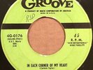 Doo Wop 45 THE NITECAPS In Each Corner of My Heart on Groove #0176 LISTEN