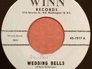 Doo Wop 45 THE SENATORS Wedding Bells on Winn orig. handwritten label HEAR IT