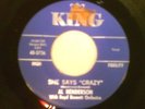 Al Henderson 45 King 5736 E+ Condition She Says Crazy/Laughing Girl Crying Boy