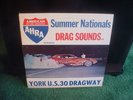 1971 AHRA Summer Nationals Drag Sounds YORK US 30 DRAGWAY Car Racing HOT ROD LP