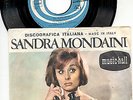 SANDRA MONDAINI LO STREGONE RARO 45 GIRI ANNI 50