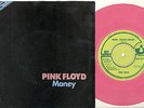 PINK FLOYD MONEY 7 INCH 45 SINGLE PINK VINYL AIRPLAY USE ONLY PROMO VERY GOOD/EX
