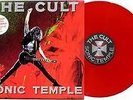 rare red vinyl the cult sonic temple lp   jsiv on sale 10/8/2014