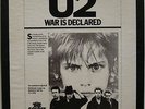U2 War Is Declared RARE 1983 US Promo Only RADIO SHOW Double LP Set MINT Bono