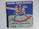 RARE Rocking Horse 3-Record Set PICTURE STORYBOOK ALBUM NO. 6 78rpm 50s