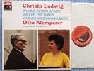 CHRISTA LUDWIG & KLEMPERER Wagner/Brahms  ORIG ASD 2391 UK-1968 LP MINT