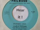 Rockabilly; Charlie Feathers; Stutterin' Cindy on PHILWOOD orig