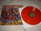 VINYLE 33T ROUGE- IRON MAIDEN-THE NUMBER OF THE BEAST - M - RARE