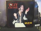 OZZY OSBOURNE BELIEVER LIVE POLKA DOT PICTURE DISC 45 edition #2765 randy rhoads