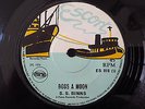SS BINNS - BOSS A MOON bw BROTHERLY LOVE SKINHEAD REGGAE PAMA TROJAN MOON HOP